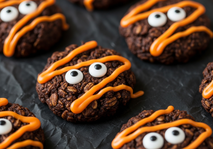 Halloween No Bake Cookies